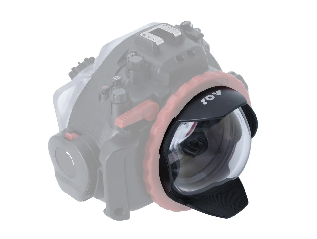 AOI DLP-04P 4-inch Acrylic Dome Port PEN Mount - Image 7