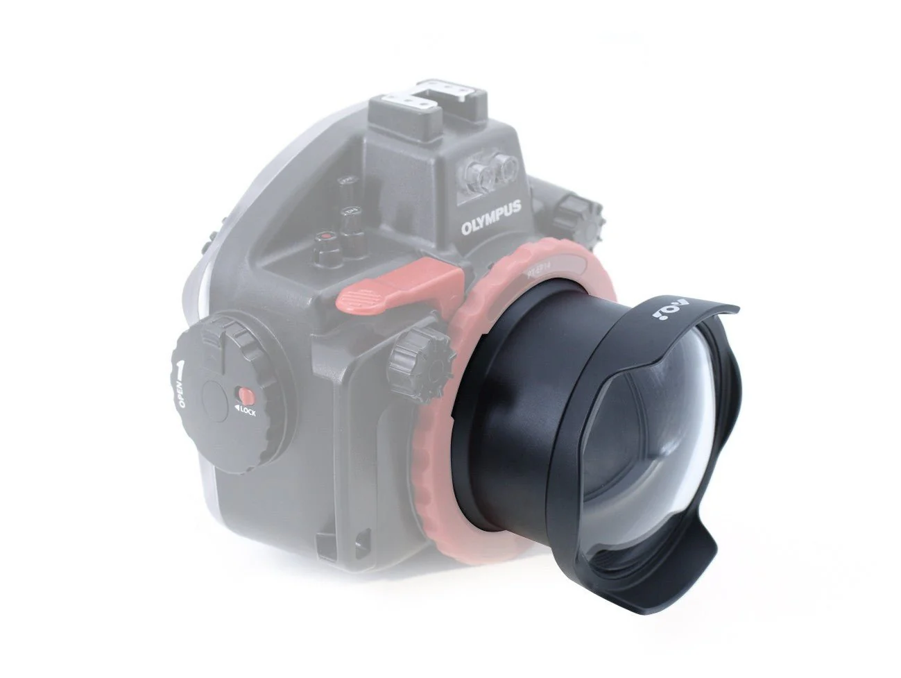 AOI DLP-09 4-inch Glass Dome Port for OM-D Mount - Image 2