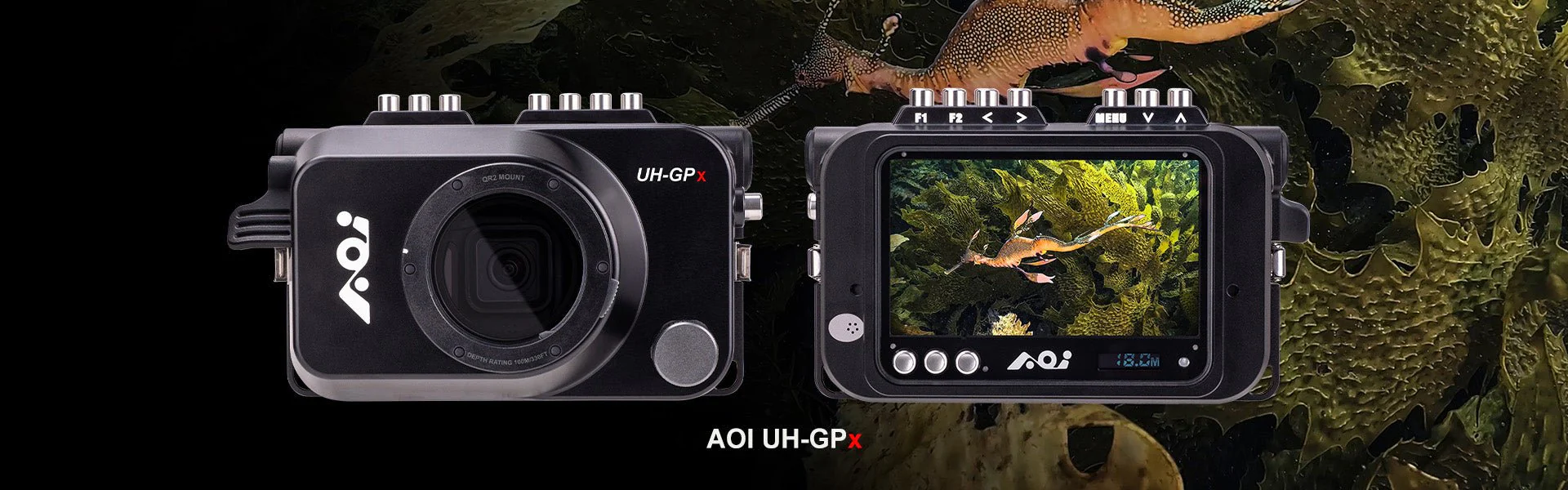 AOI GoPro Underwater Housing and Monitor for Hero 13, 12, 11, 10, 9 - Image 27