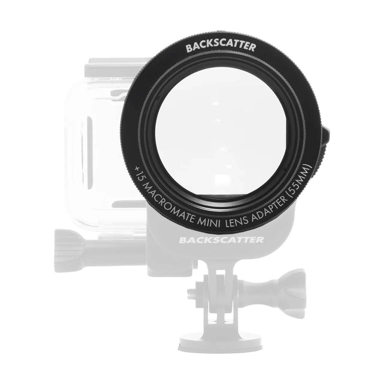 Backscatter Lens Adapter for +15 Macro Mate 55mm to QRS-02 - Image 3