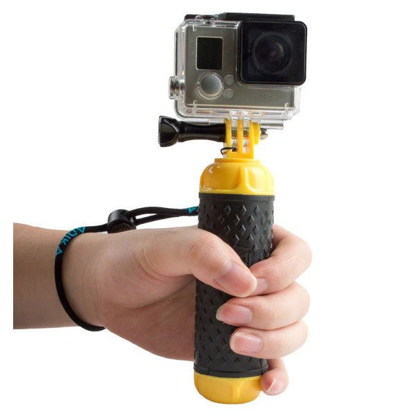 HYPERION GoPro Floaty Bobber W/Strap & Screw Yellow - Image 3