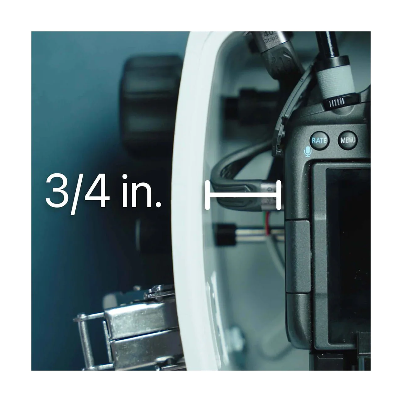 Ikelite Charging & Data transfer Bulkhead for 200DL/50DL for Underwater Housings - Image 6
