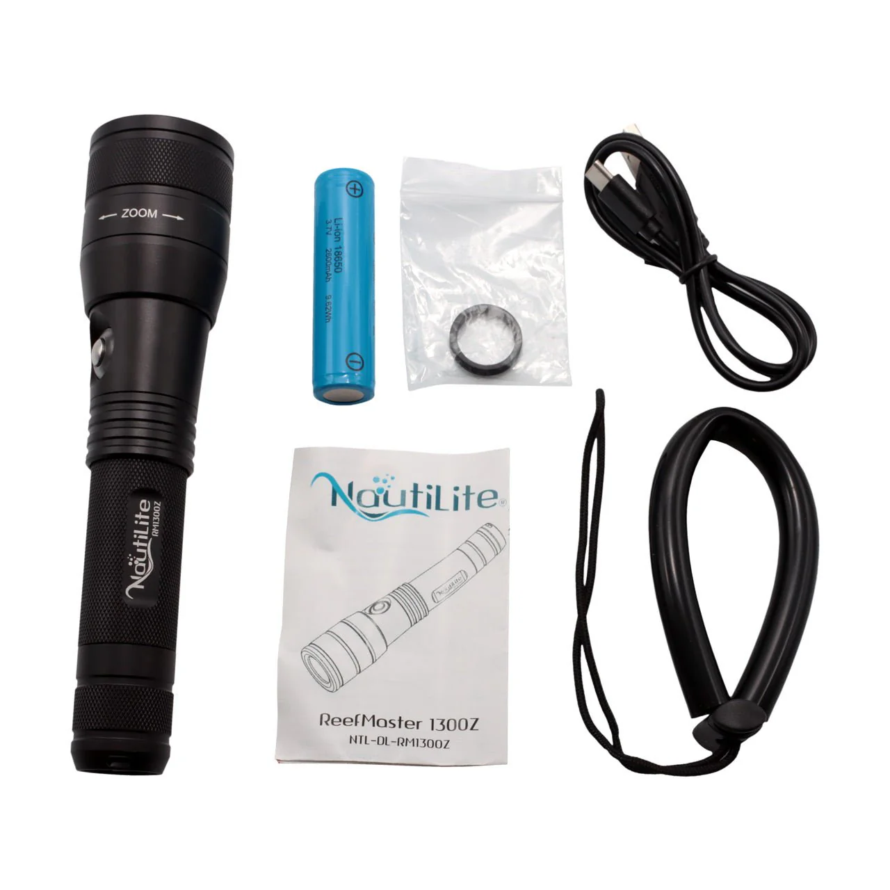 Nautilite Reefmaster 1300 Zoom Underwater Torch - Image 5
