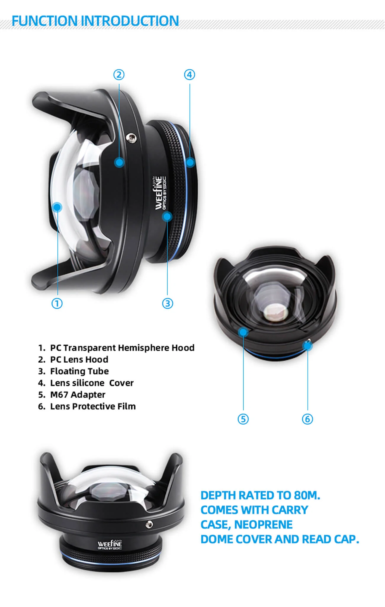Weefine WFL07 Smartphone Wide Angle Lens M52 - Image 5
