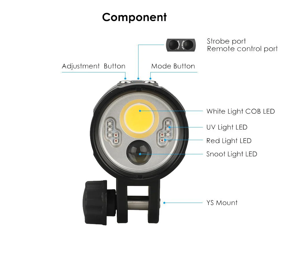 X-Adventurer M4500-WSRUA Smart Focus / Video Light - Image 6