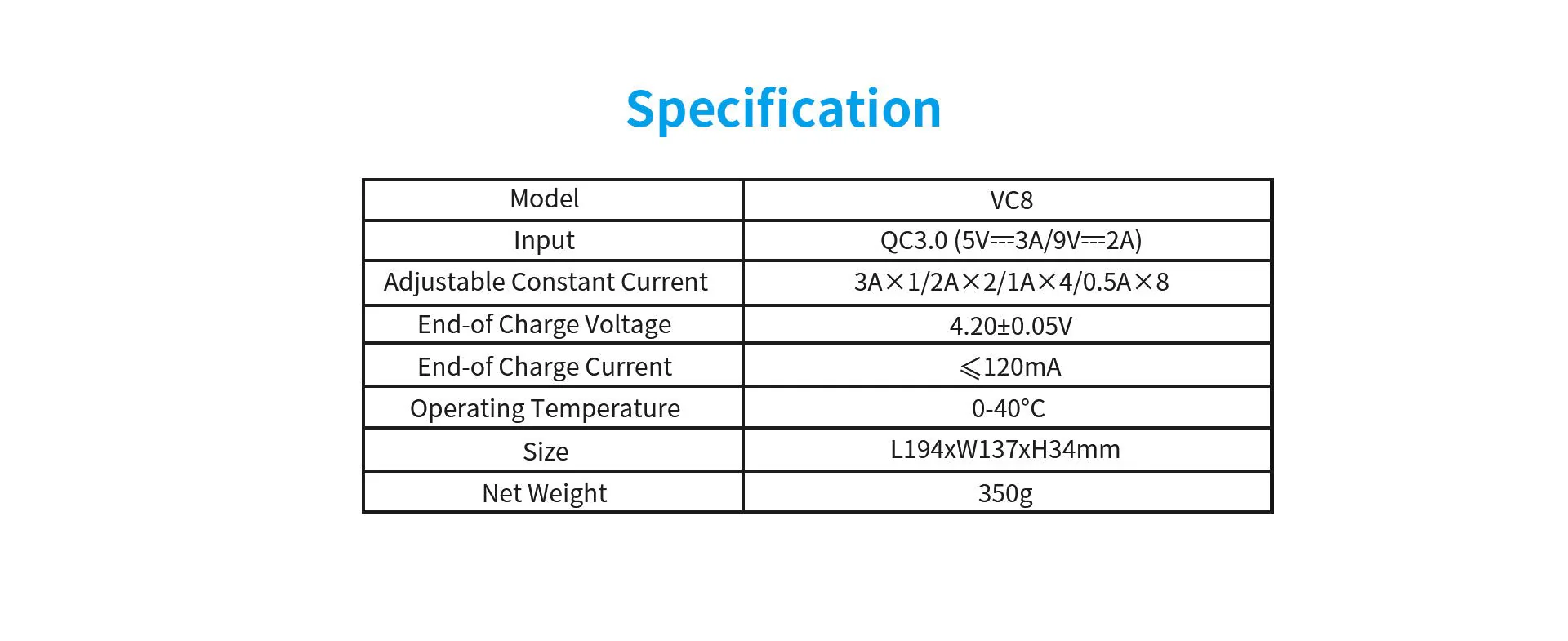 XTAR VC8 Fast Battery Charger for 8 x Li-ion Batteries - Image 17